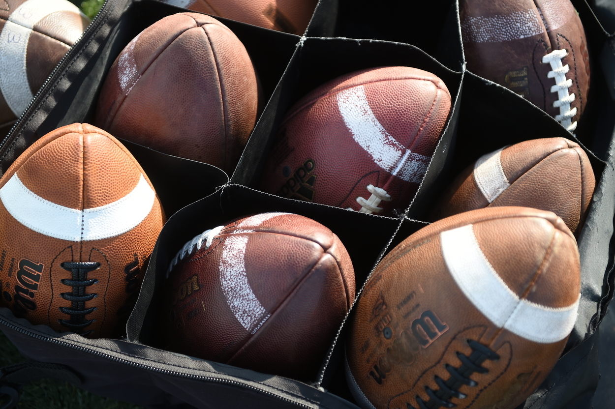 They can't play USFL games without footballs.