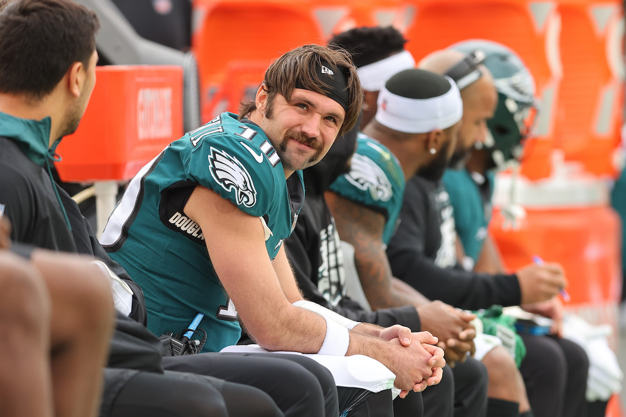 Eagles QB Gardner Minshew II.