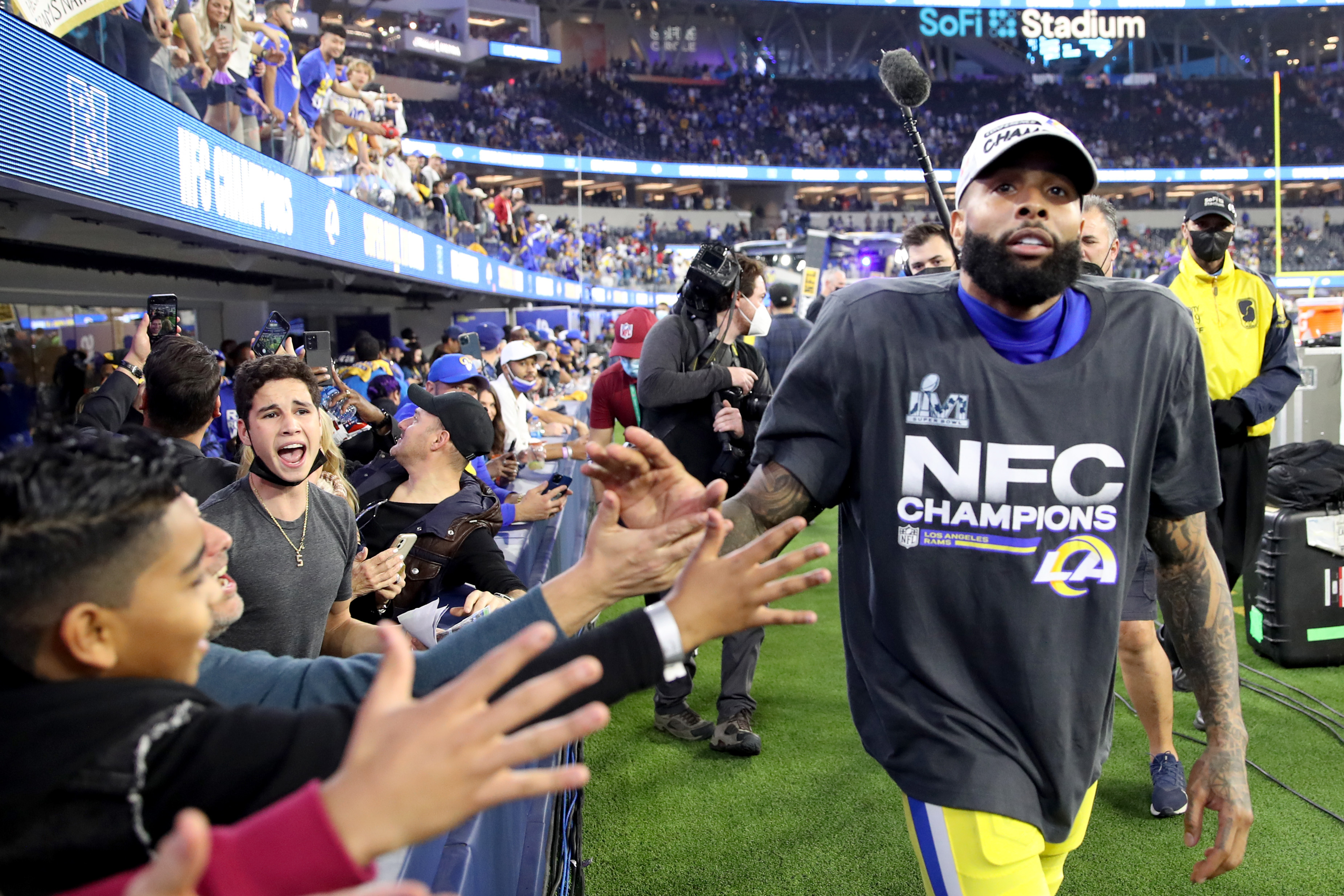 Odell Beckham Jr. can cash in more with a Super Bowl win.