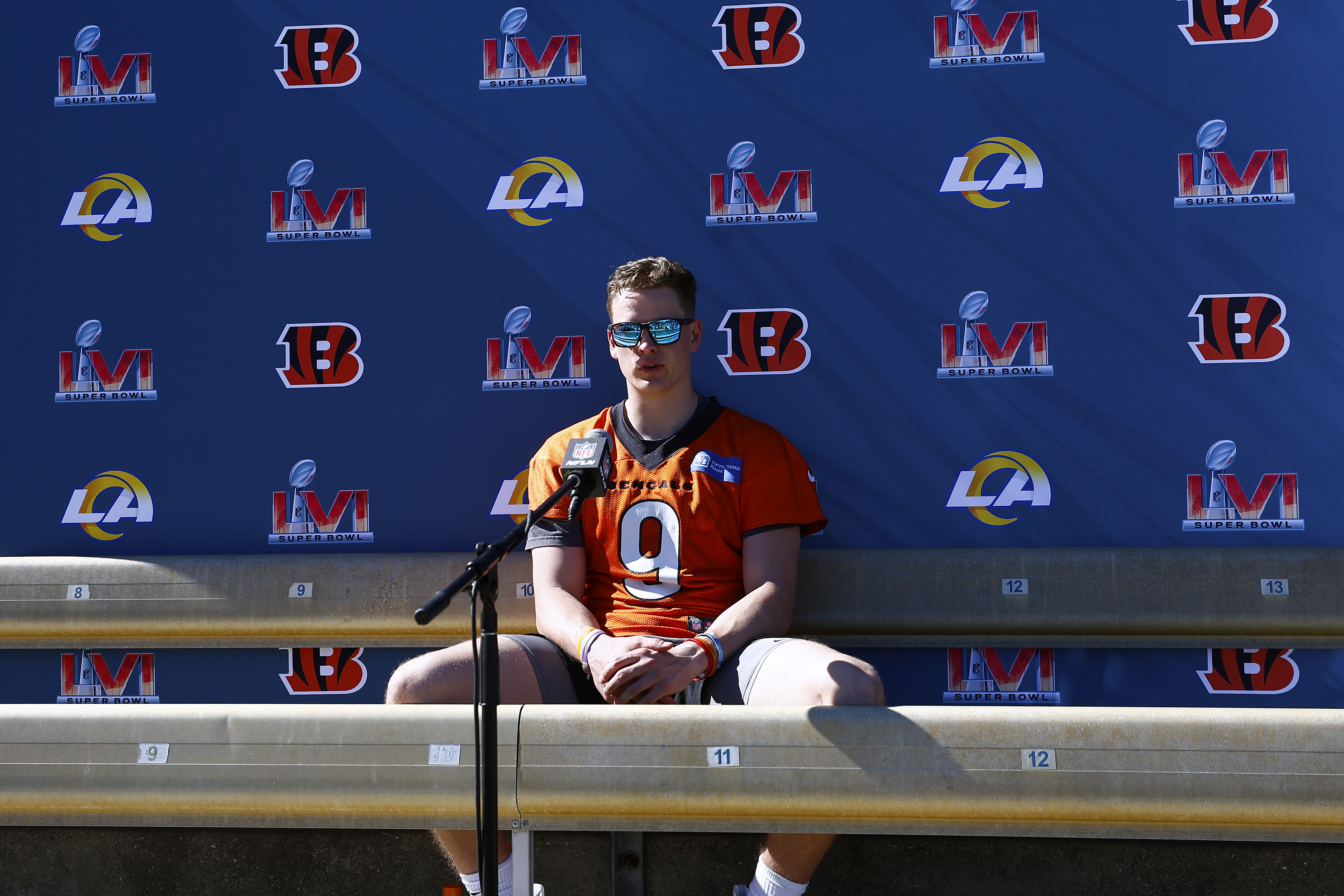 Bengals QB Joe Burrow is ready for Super Bowl 56.