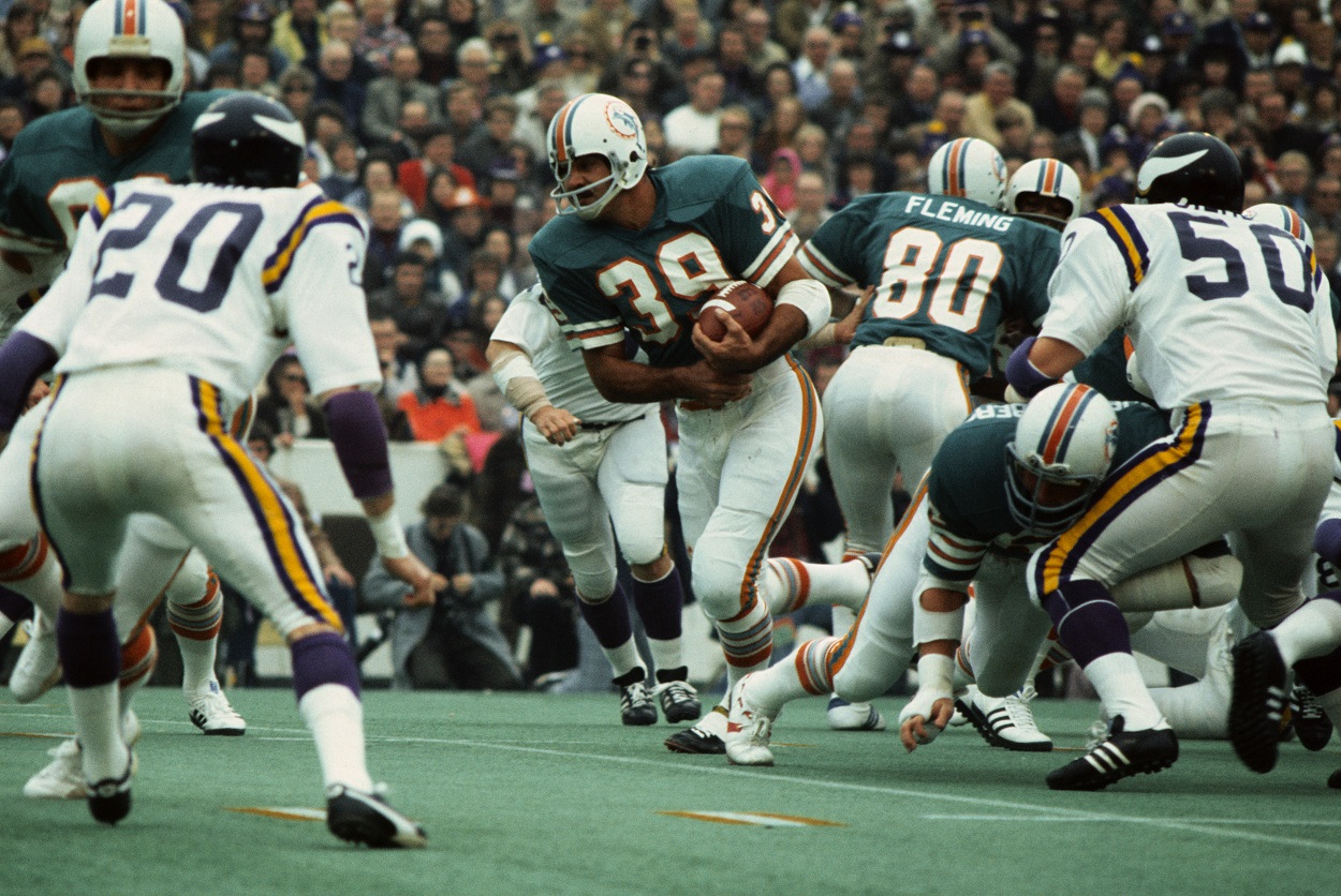Larry Csonka rushed for 145 yards in Super Bowl 8
