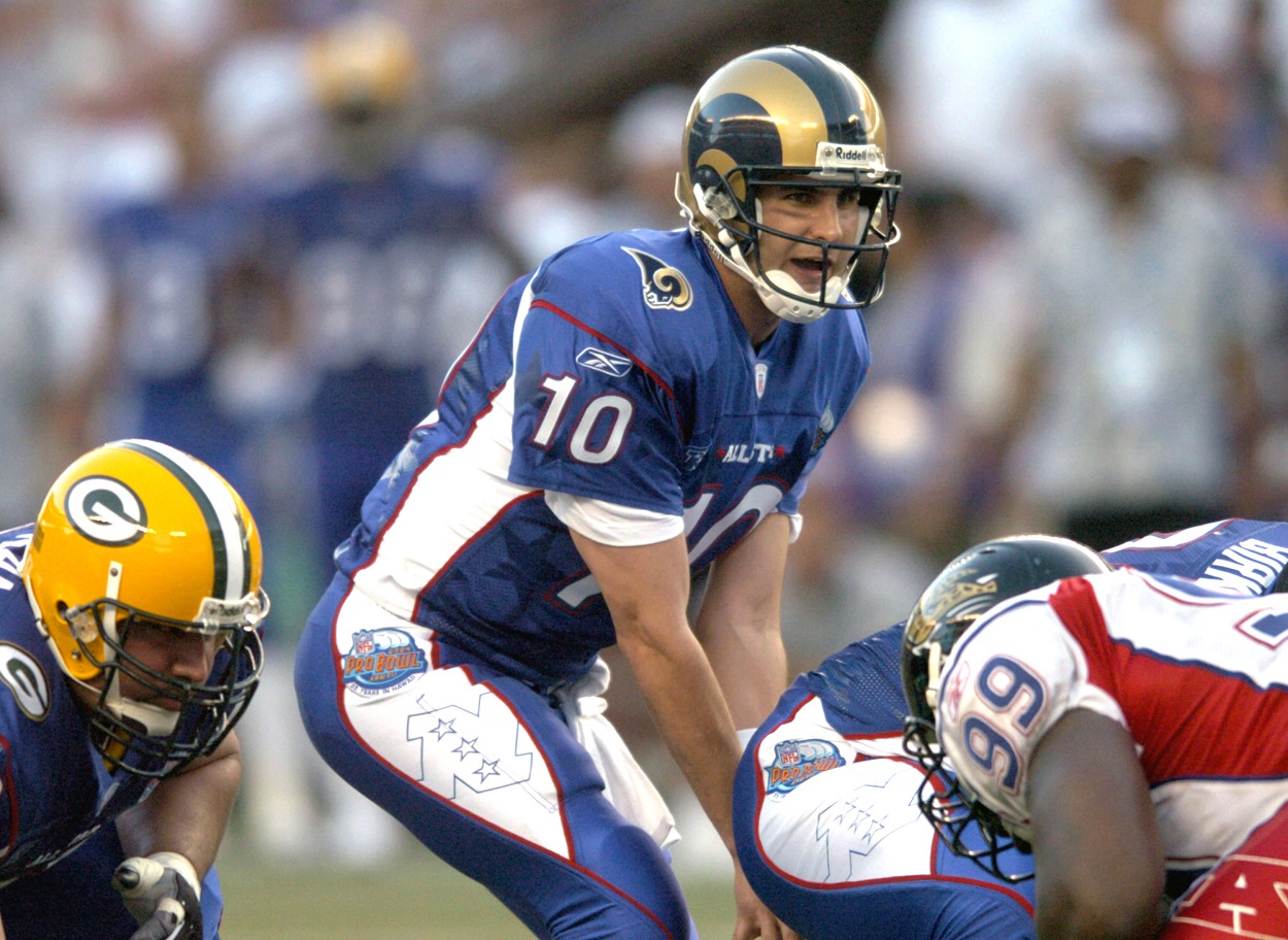 Marc Bulger was the MVP of the highest-scoring Pro Bowl ever