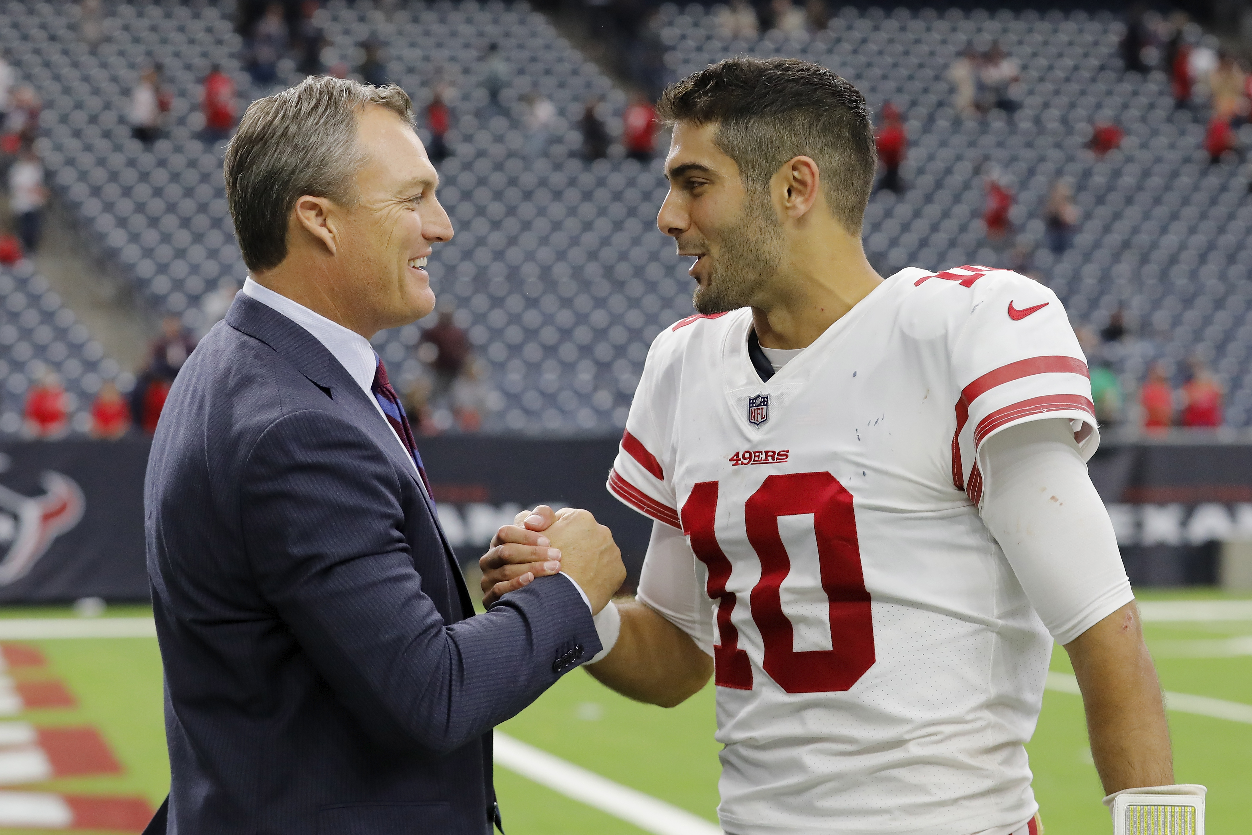 Jimmy Garoppolo said Tuesday he expects to be traded by the 49ers