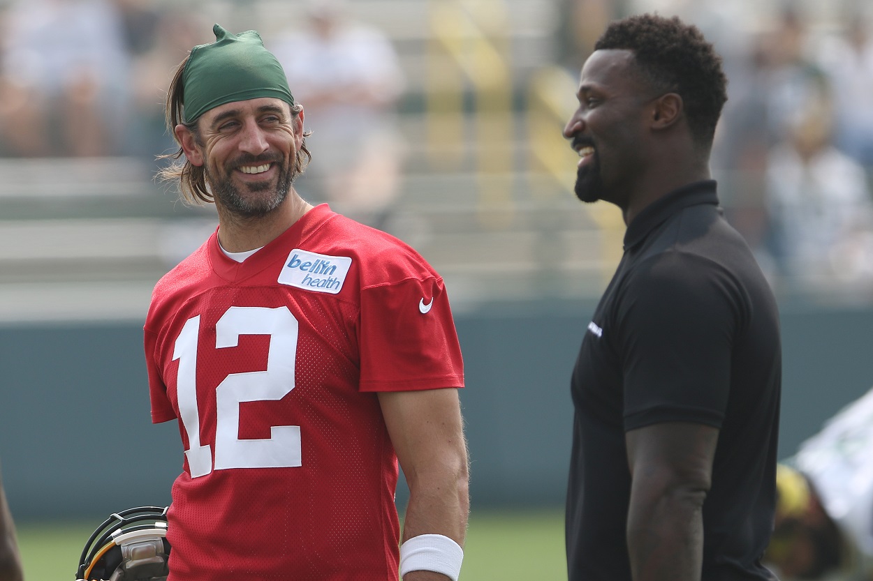 James Jones and Aaron Rodgers, Green Bay Packers