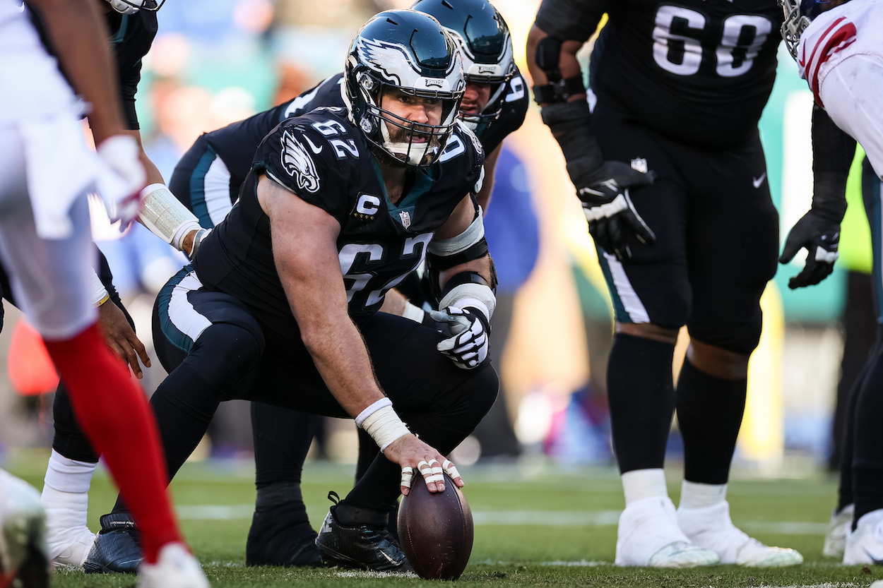 Eagles center Jason Kelce.