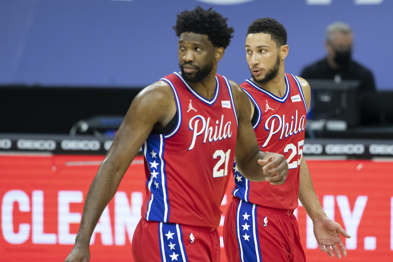 Joel Embiid is thrilled to be done with Ben Simmons.