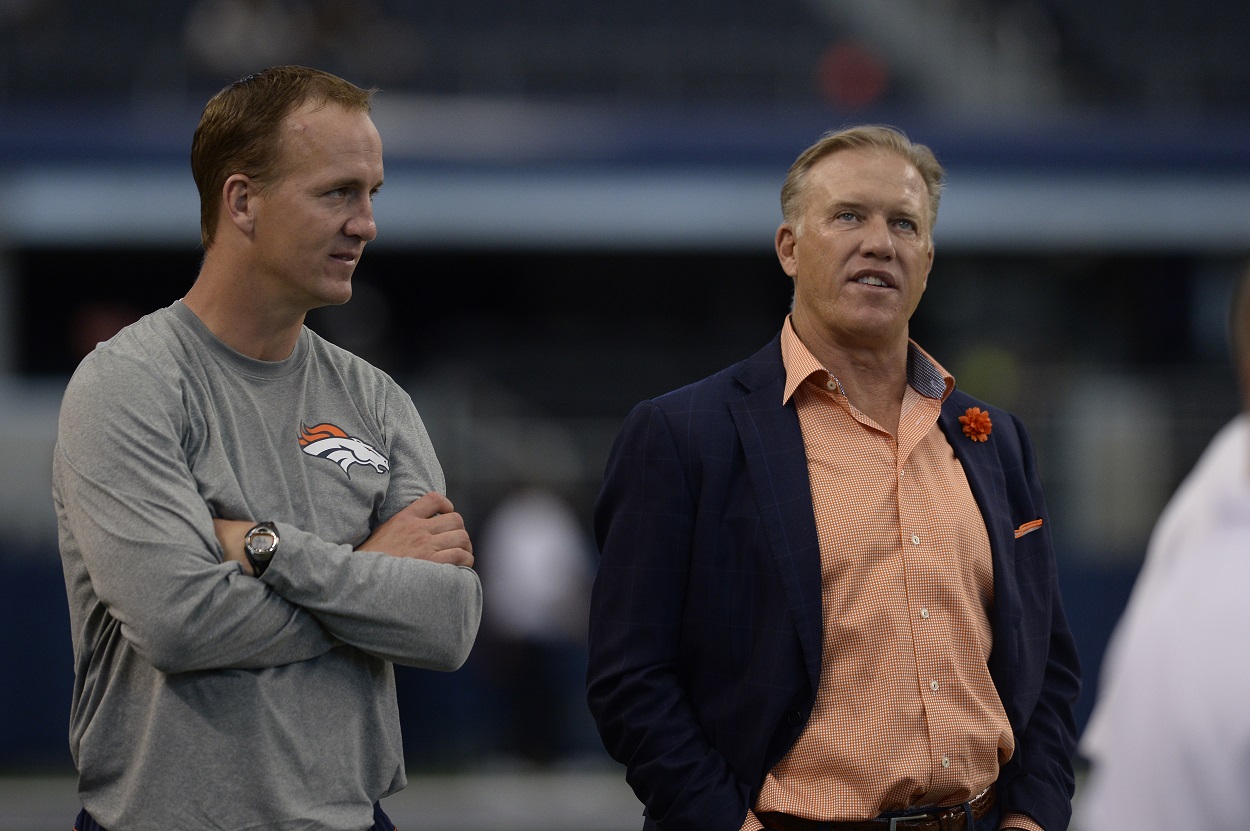 John Elway and Peyton Manning, Denver Broncos