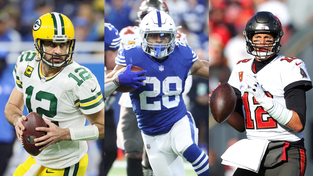 Colts RB Jonathan Taylor is in contention for NFL MVP honors alongside Aaron Rodgers and Tom Brady