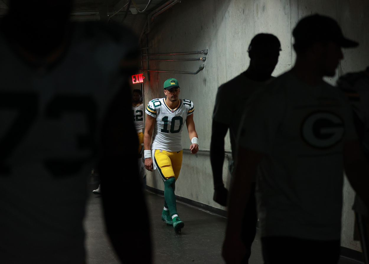 Packers QB Jordan Love.