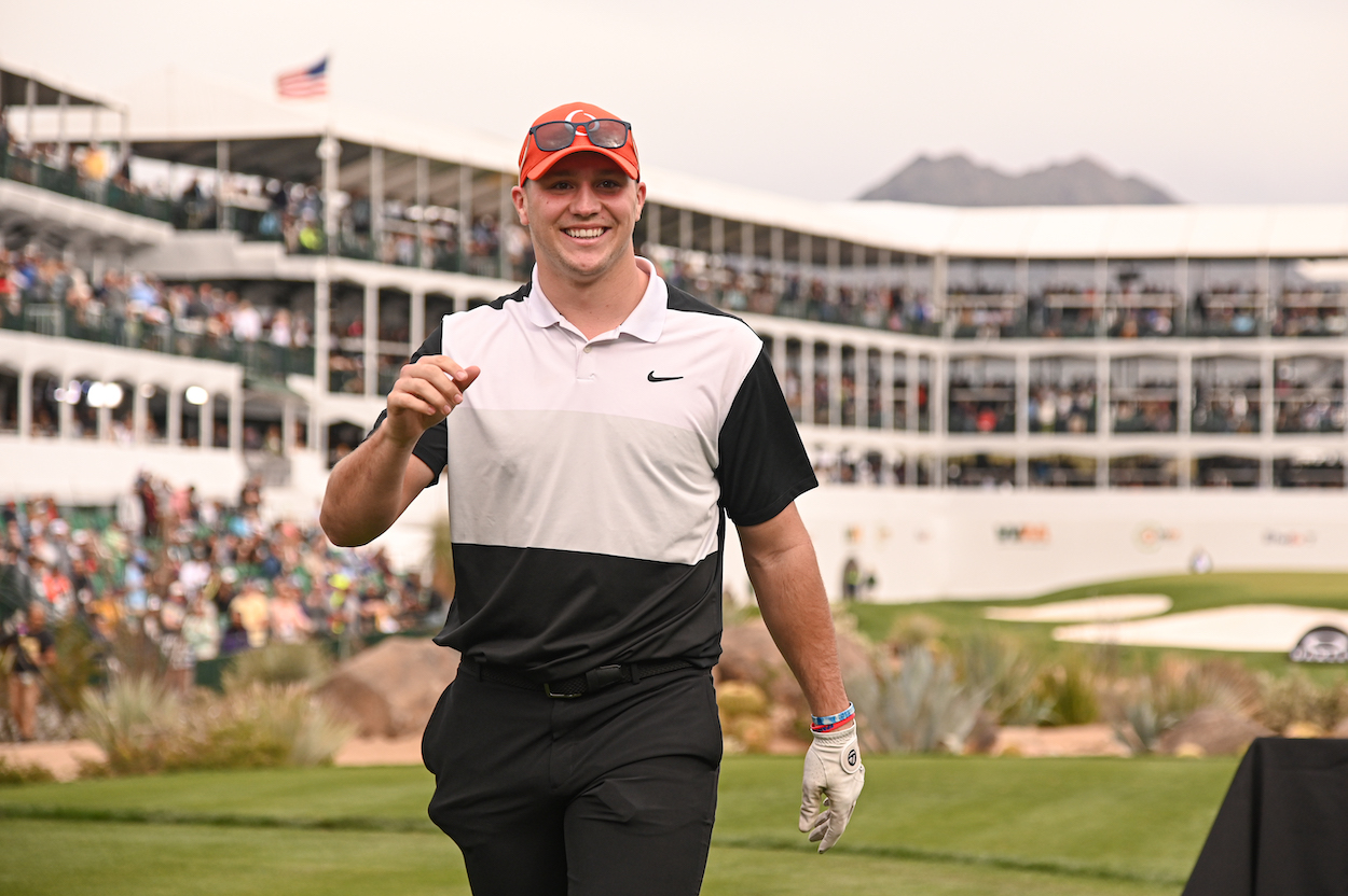 Josh Allen's "favorite thing to do" is golf.