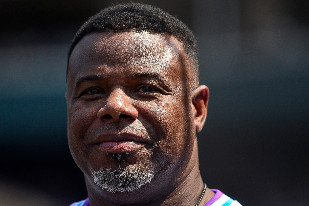 Baseball legend and former 'The Simpsons' guest Ken Griffey Jr. in 2021.