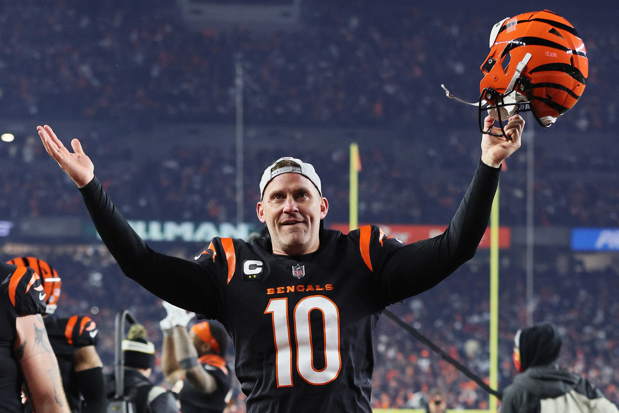 Cincinnati Bengals punter Kevin Huber in 2022.
