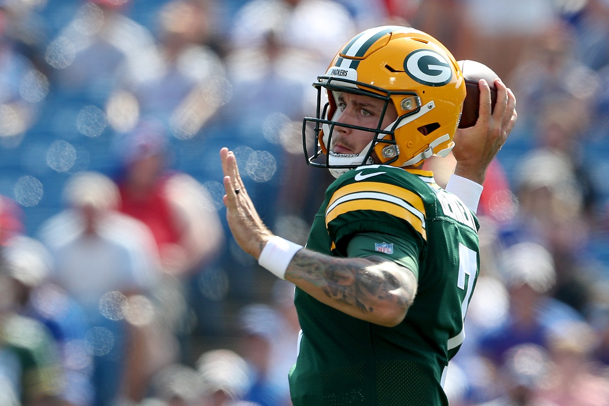 Kurt Benkert, Green Bay Packers, responds to Greg Jennings' criticism of Aaron Rodgers