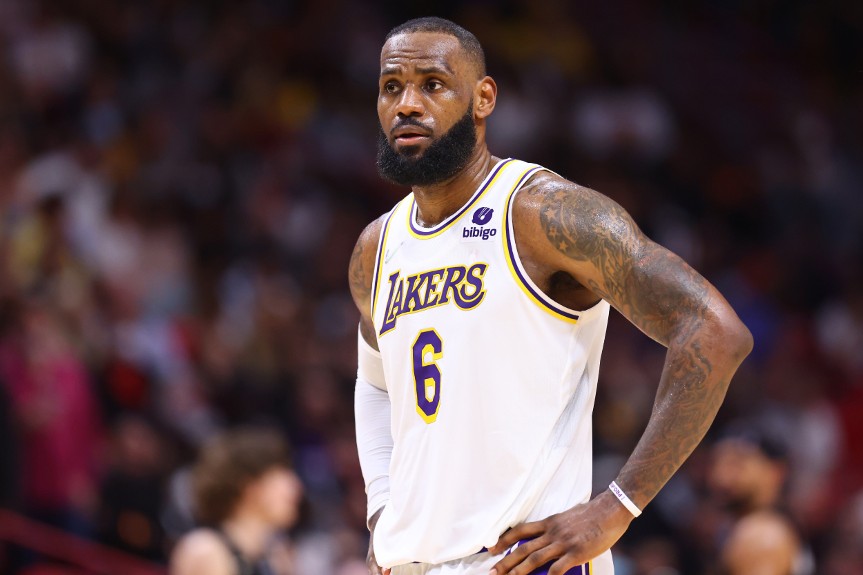 LeBron James, who should use NBA All-Star Weekend, and the game specifically, to prepare for his Lakers exit.