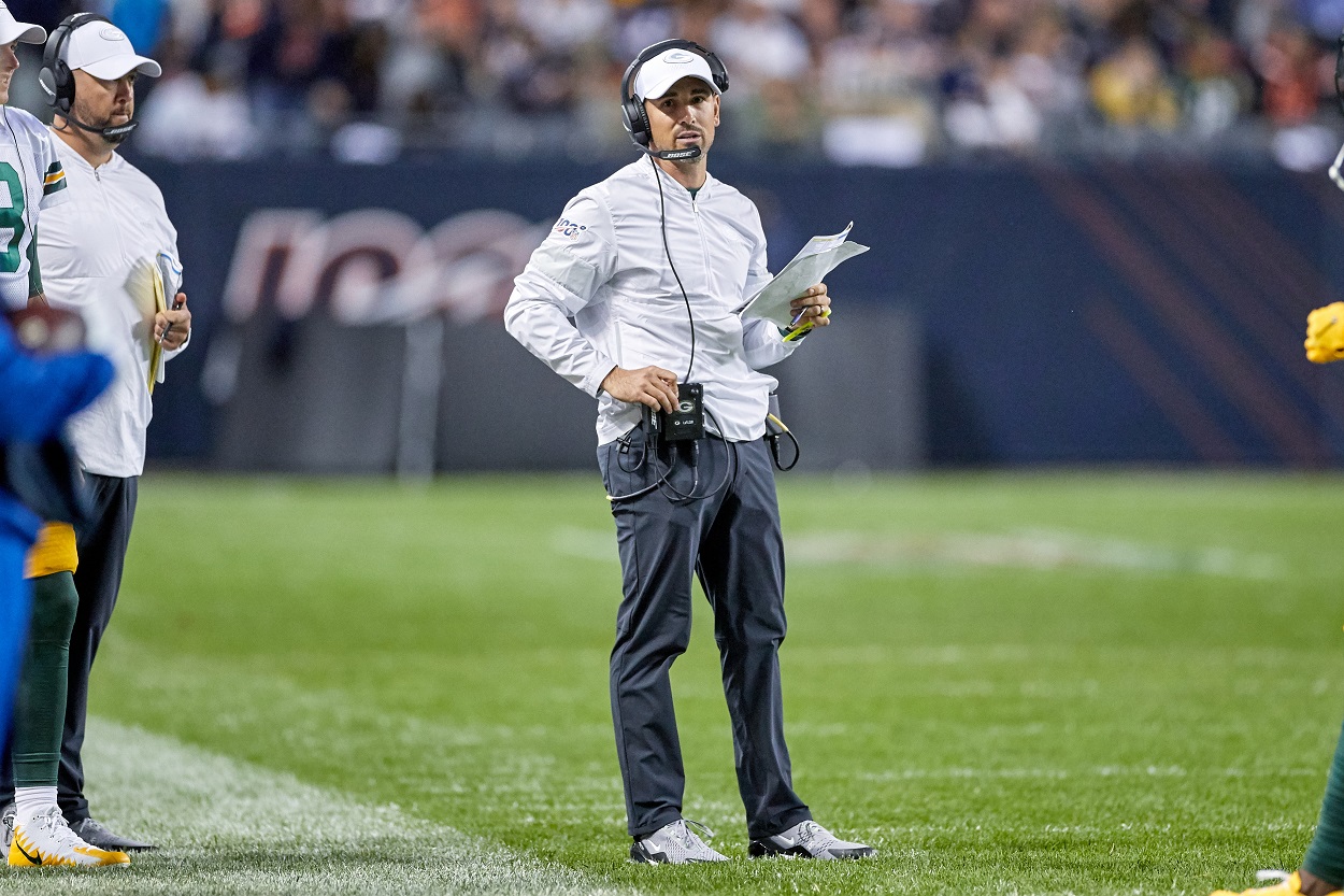 Matt LaFleur, head coach, Green Bay Packers