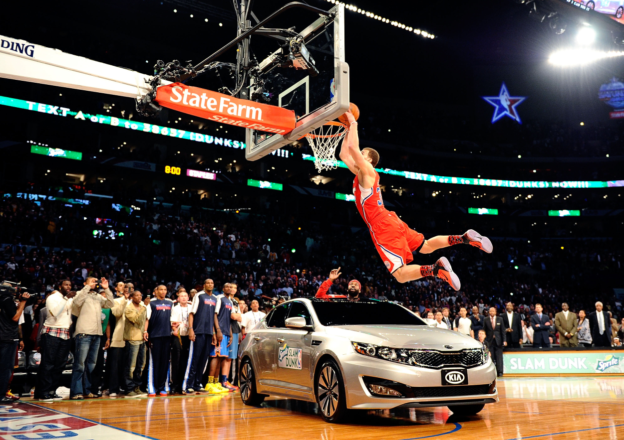 Blake Griffin during NBA All-Star Weekend in 2011.