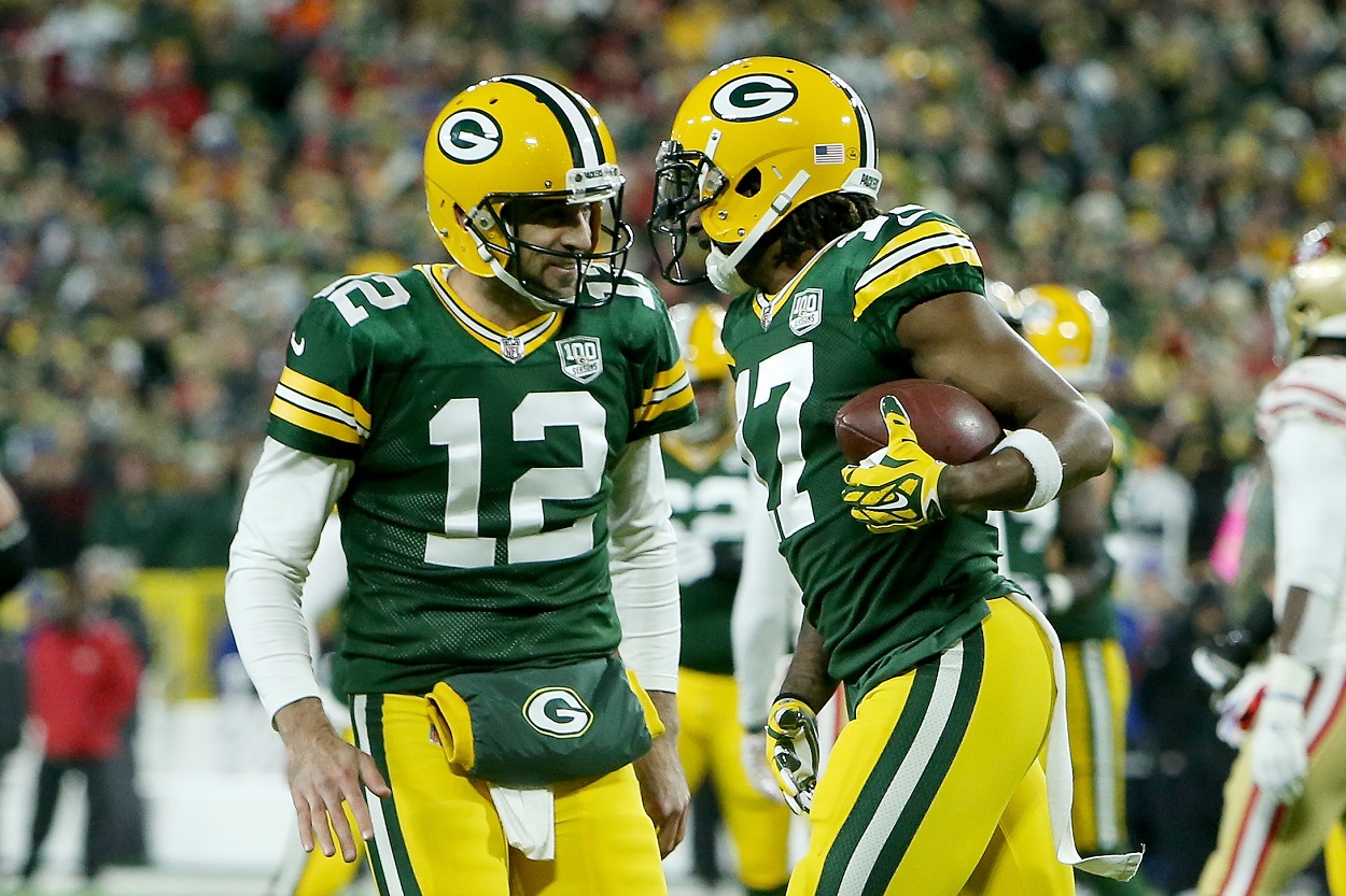 Aaron Rodgers, Davante Adams