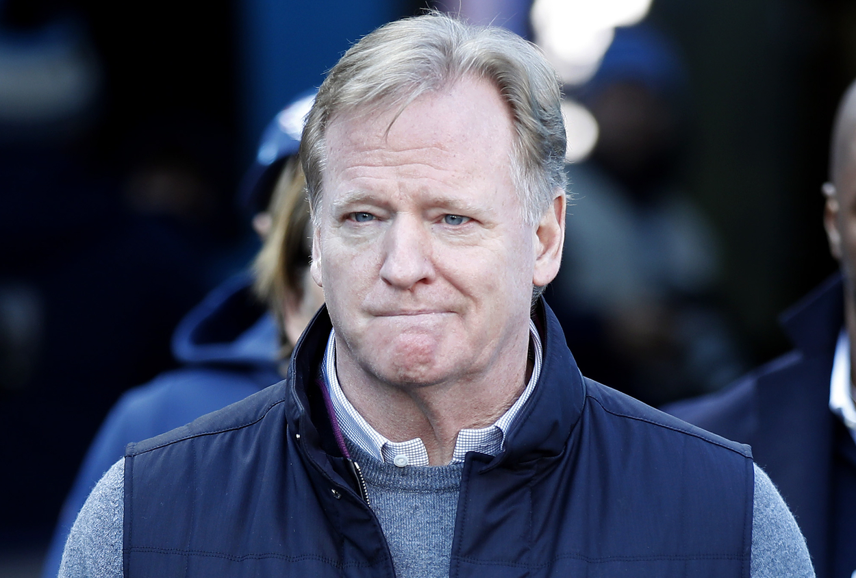 NFL commissioner Roger Goodell in 2022.