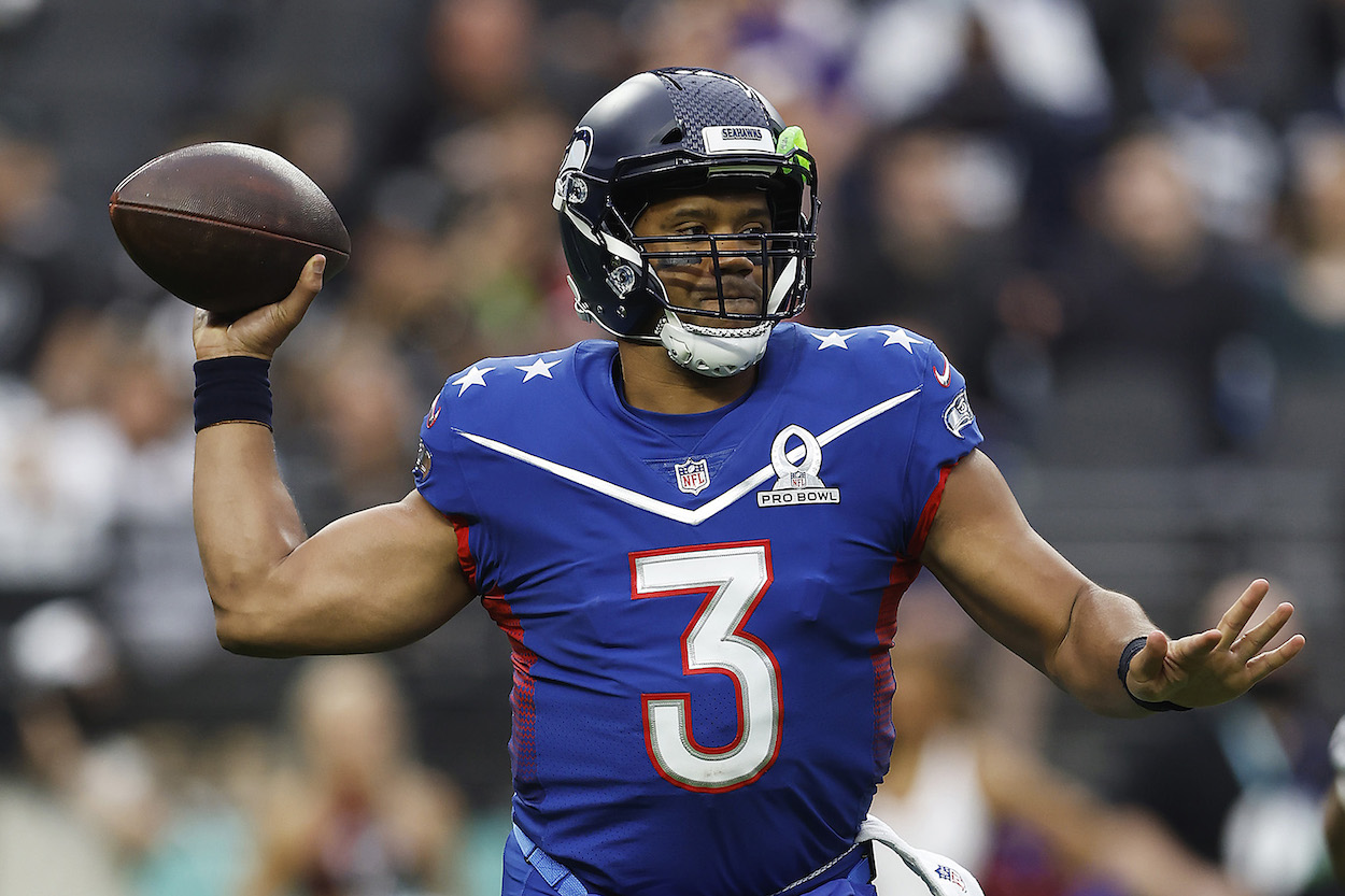 Seahawks QB Russell Wilson.