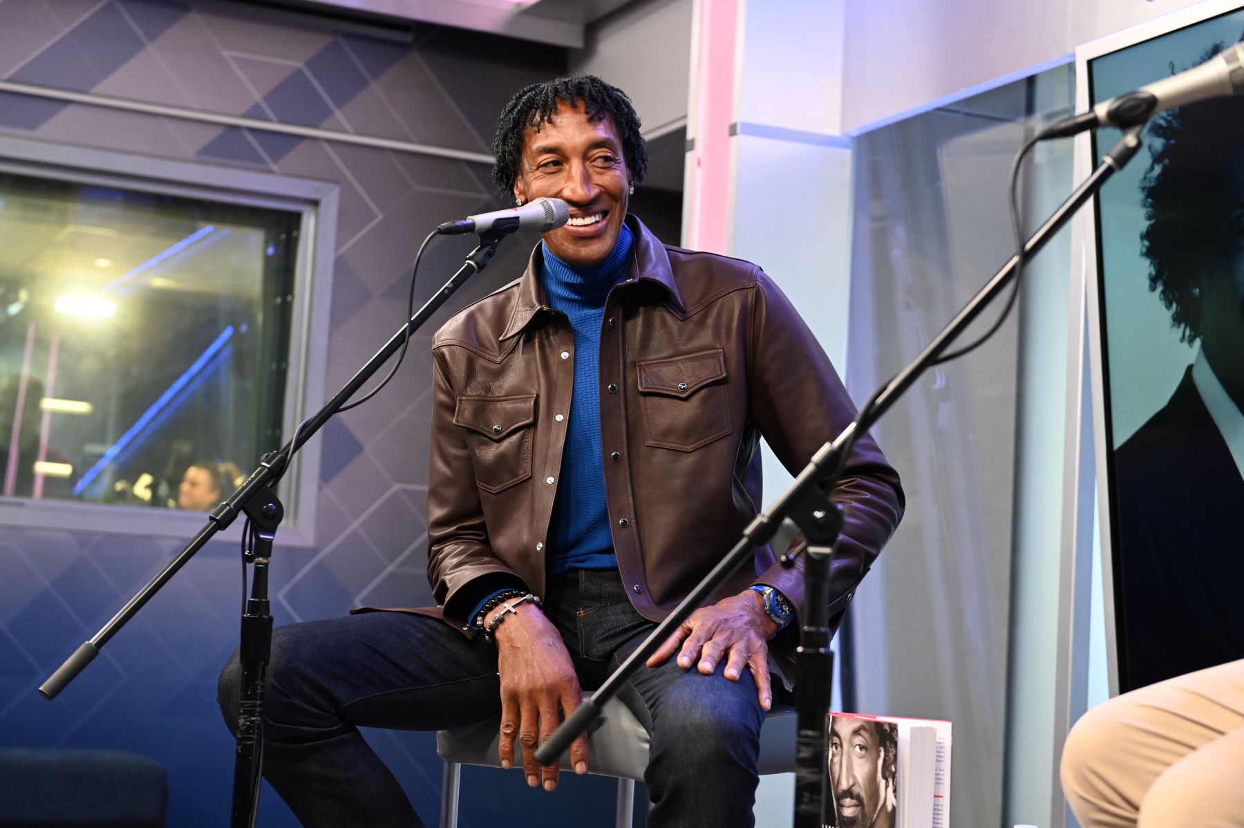 Scottie Pippen at SiriusXM Town Hall promoting book and net worth