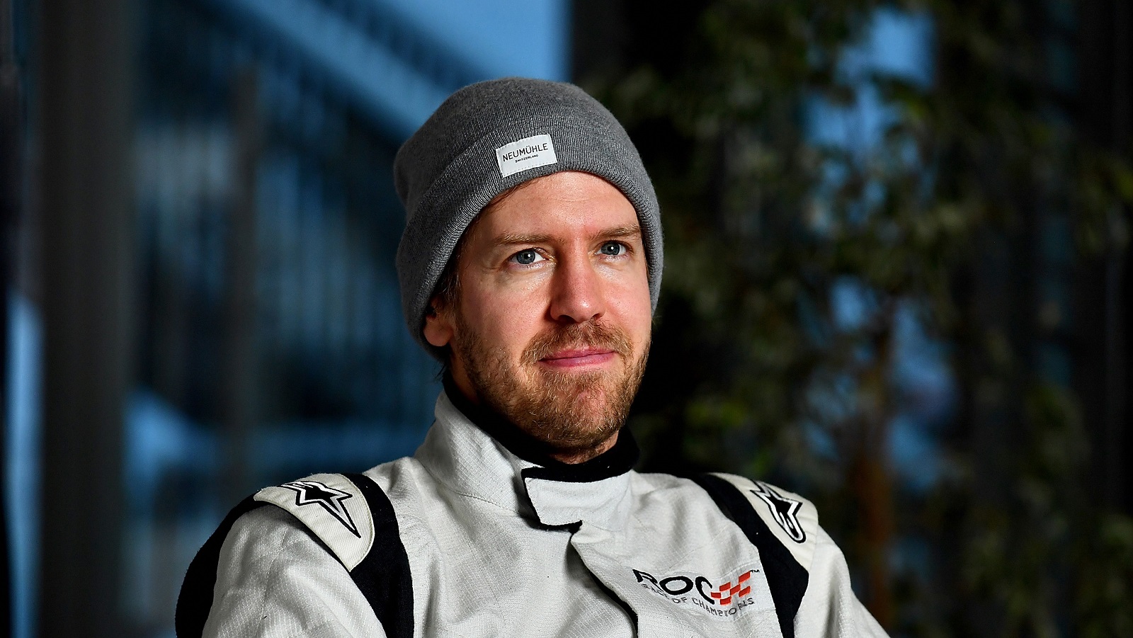 Sebastian Vettel of Germany during the Race of Champions on Feb. 4, 2022, in Pite Havsbad Pitea, Sweden.