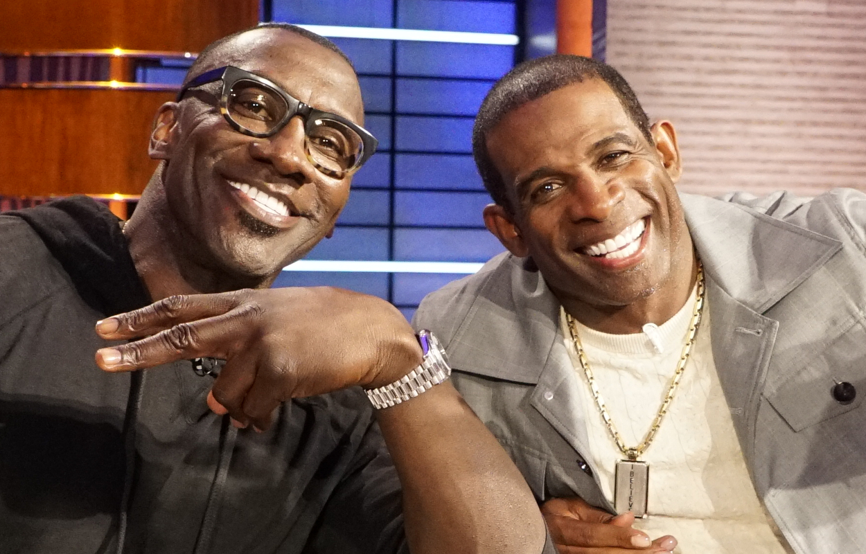 Former Pro Bowlers Deion Sanders and Shannon Sharpe.