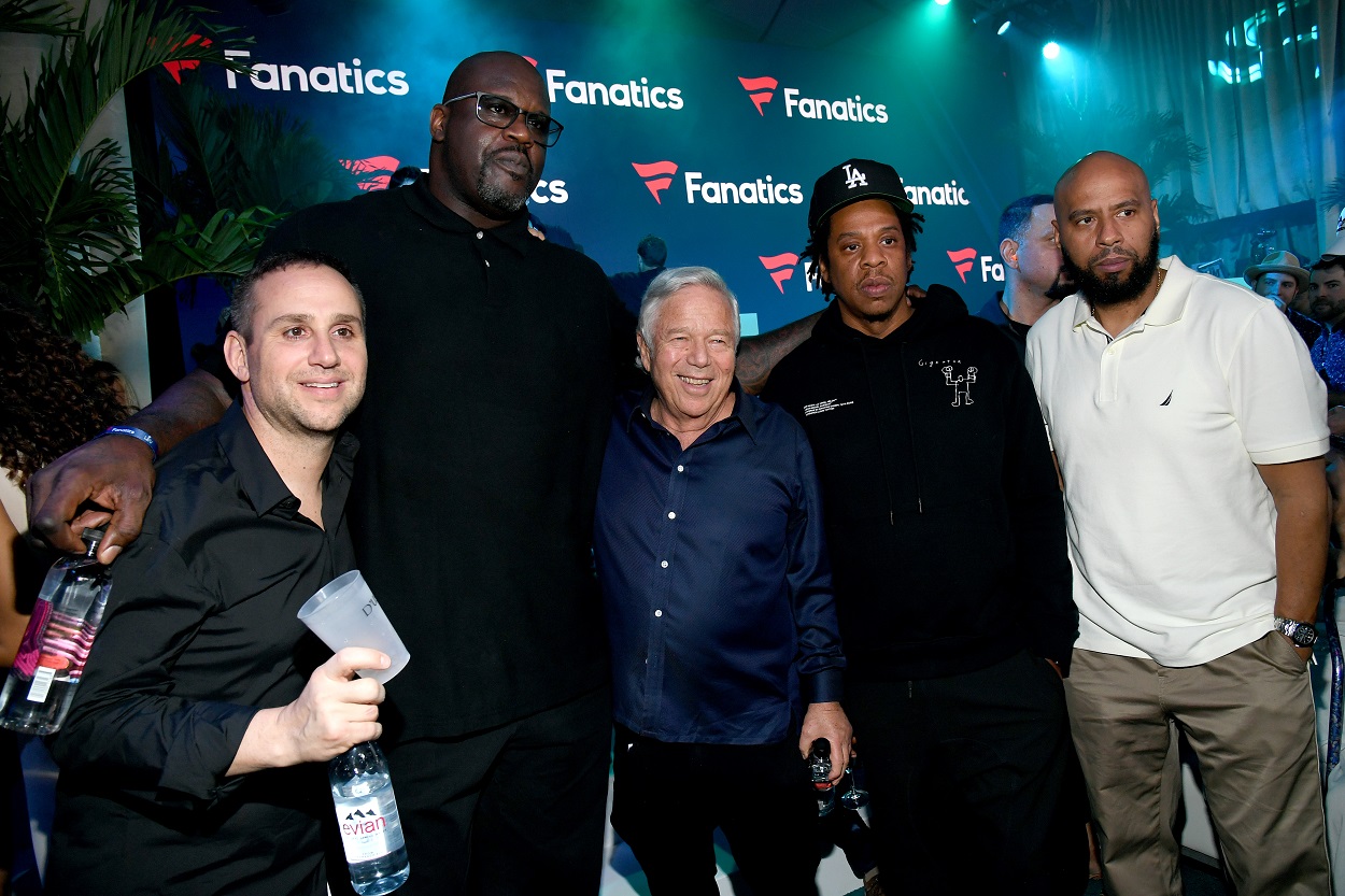 Shaq and a ton of celebrities.