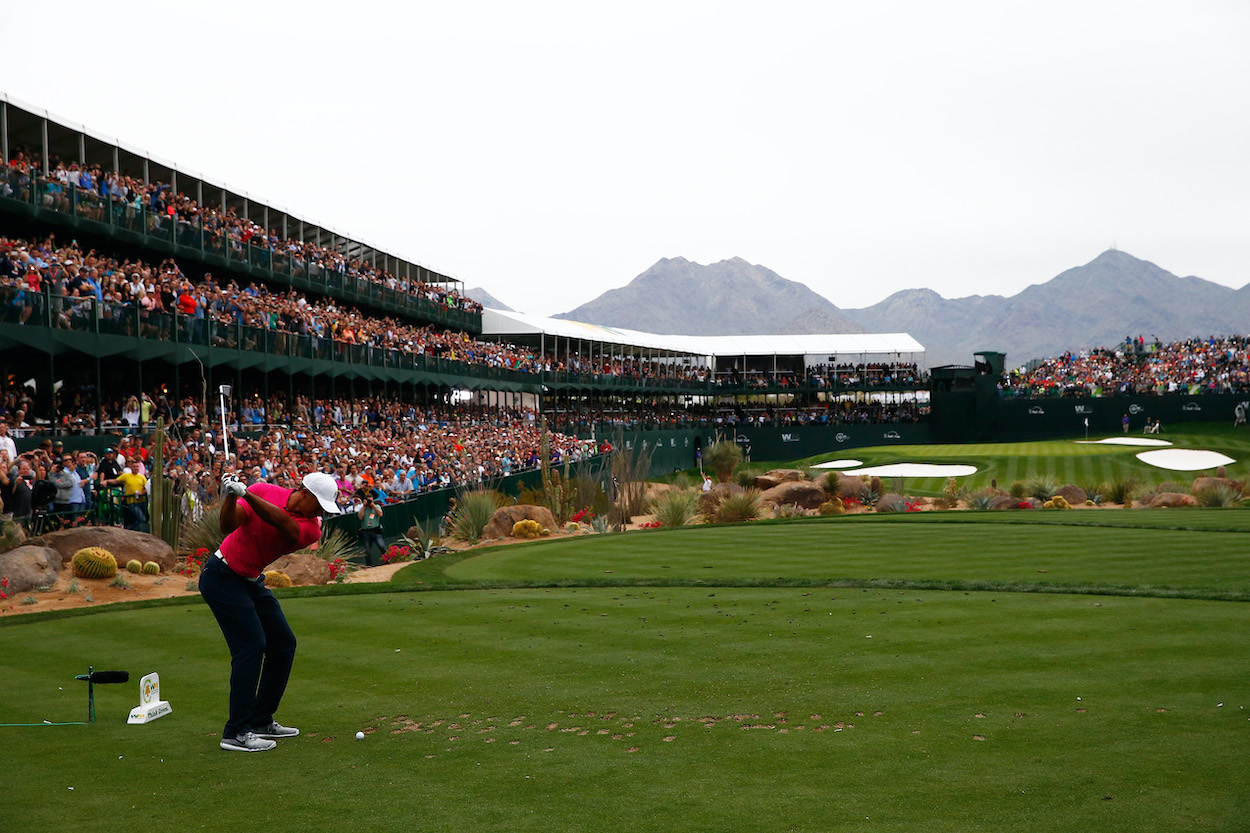 Ranking the five best shots on the 16th hole in Waste Management Open history.