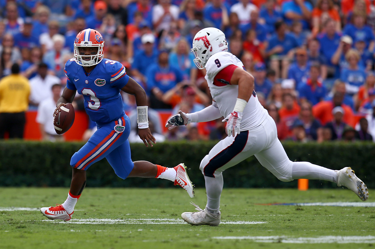 Florida Atlantic defensive end Trey Hendrickson in 2015.