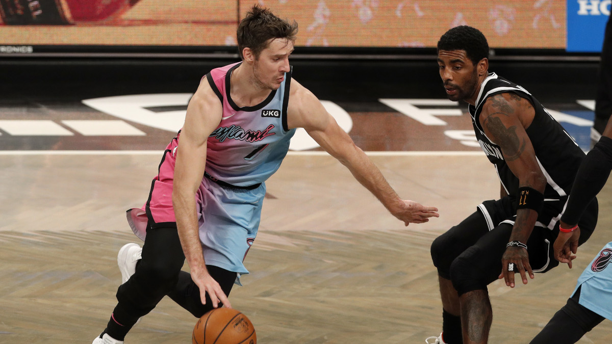Now teammates with the Brooklyn Nets, Goran Dragić's playing style is complementary to that of Kyrie Irving and should help stabilize the backcourt rotation given Irving's sporadic availability.