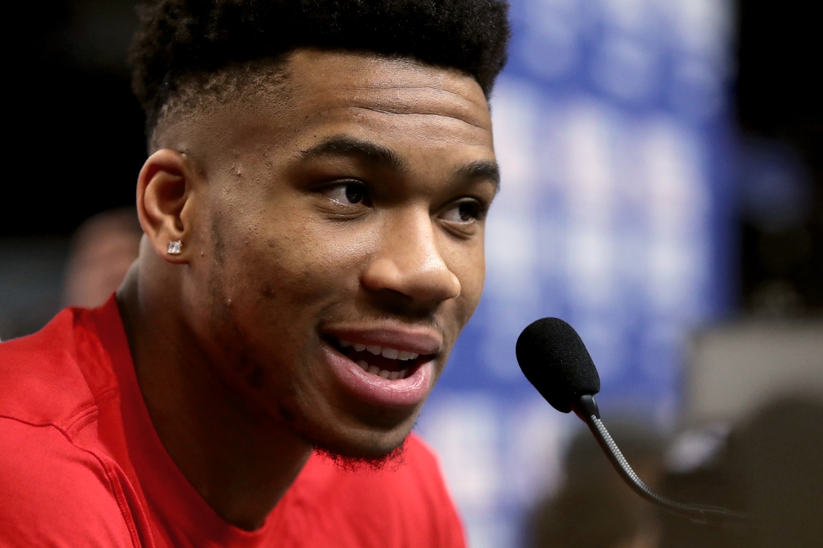 Giannis Antetokounmpo of the Milwaukee Bucks once spent two minutes describing dunking Oreos in milk.