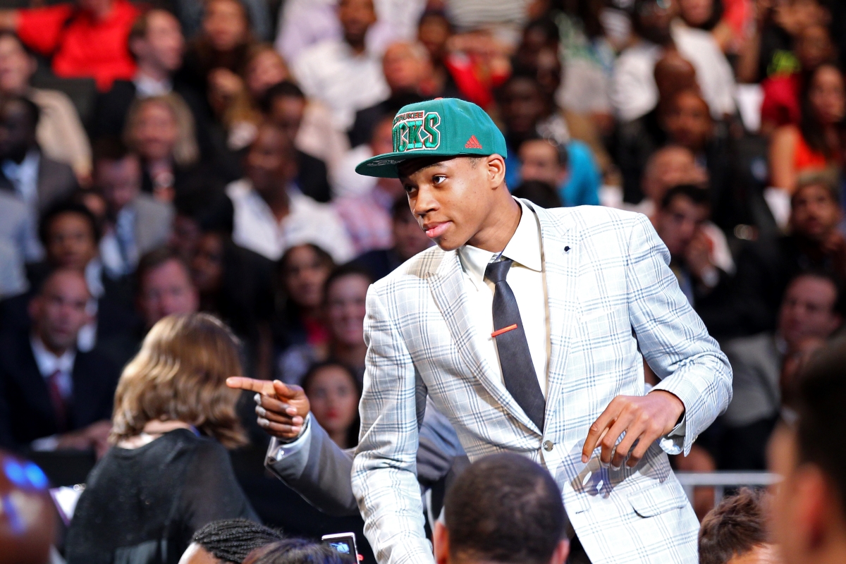 Giannis Antetokounmpo was taken in the 2013 NBA Draft by the Milwaukee Bucks out of Greece, but claimed he would have played college basketball at Syracuse.