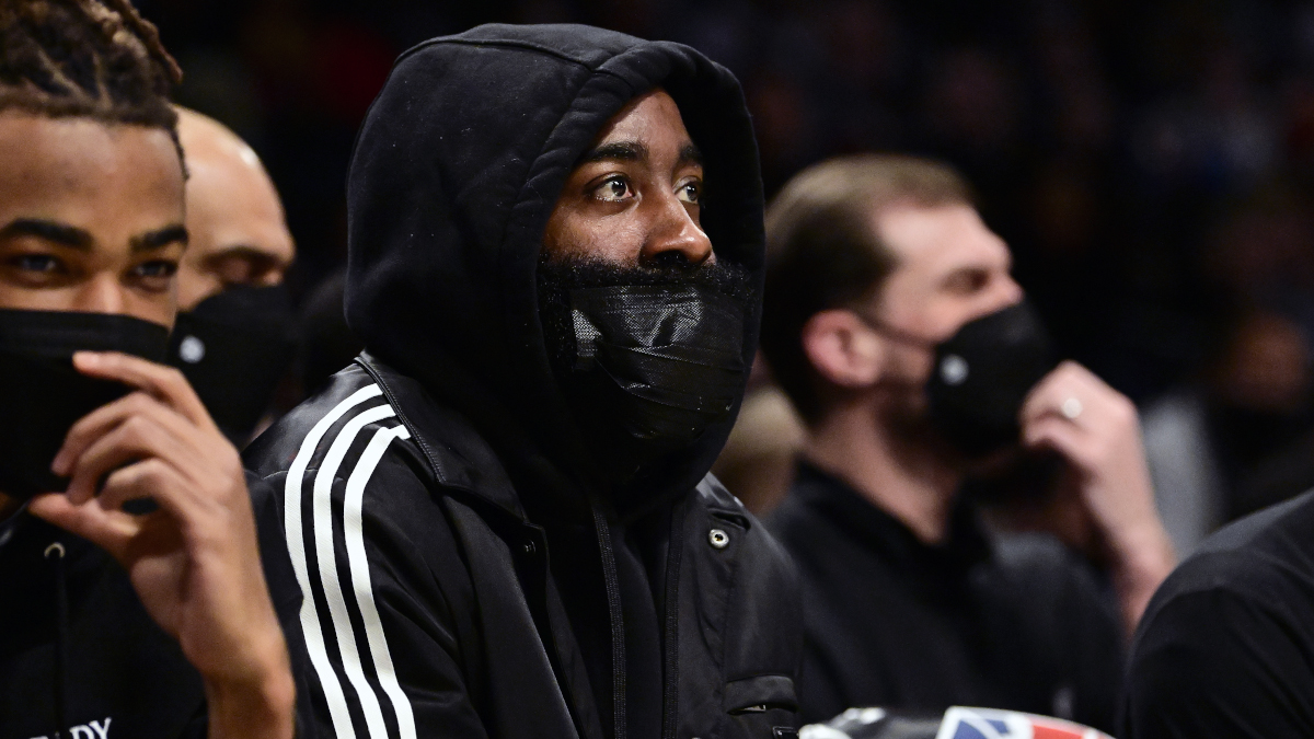 With James Harden sidelined, the Brooklyn Nets were blown out by the Boston Celtics on Feb. 8. The rumors surrounding Harden as the trade deadline approaches are getting stronger.