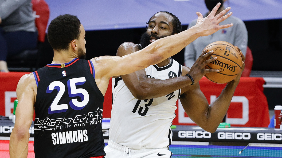 According to a report, the Philadelphia 76ers are prepared to aggressively pursue Brooklyn Nets star James Harden before the Feb. 10 trade deadline.