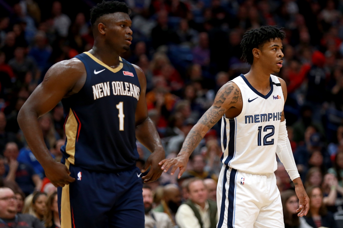 Why was Zion Williamson the sure choice for the New Orleans Pelicans over Ja Morant in the 2019 NBA Draft?