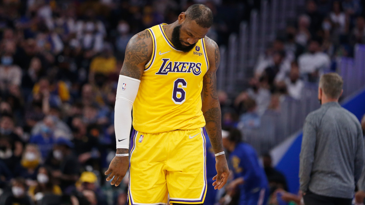 The Lakers got LeBron James no help at the trade deadline.
