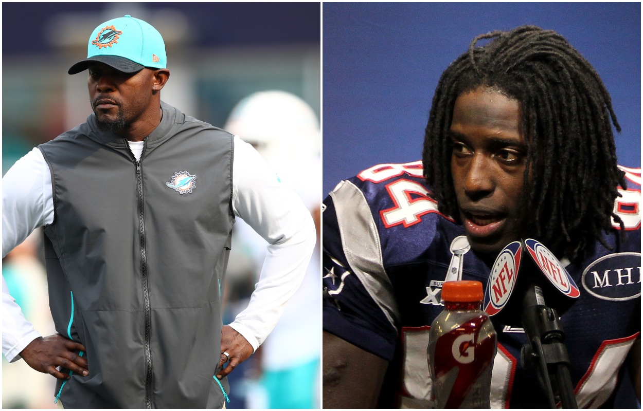 Former Patriots WR Deion Branch Backs Brian Flores.