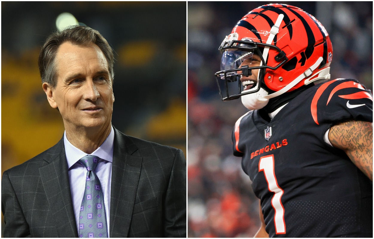 Cris Collinsworth praises Bengals rookie Ja'marr Chase.