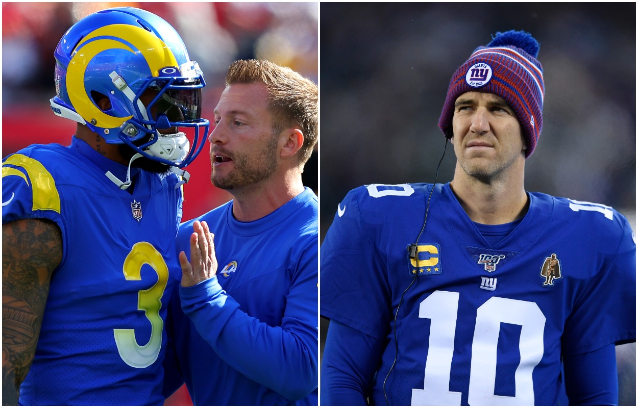 Eli Manning got honest about former Giants teammate Odell Beckham Jr.