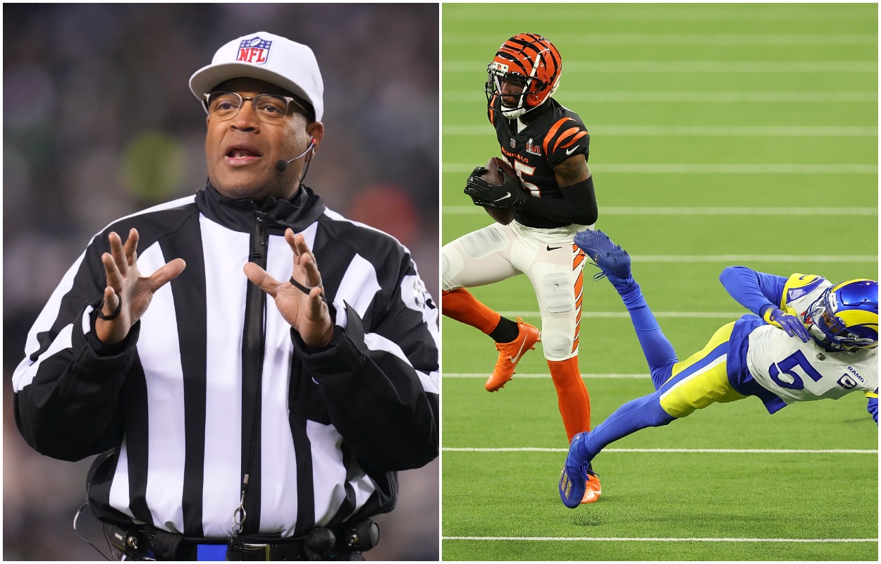Super Bowl 56 Referee Ron Torbert is Foolishly Sticking With His Controversial No-Call on Tee Higgins’ Touchdown