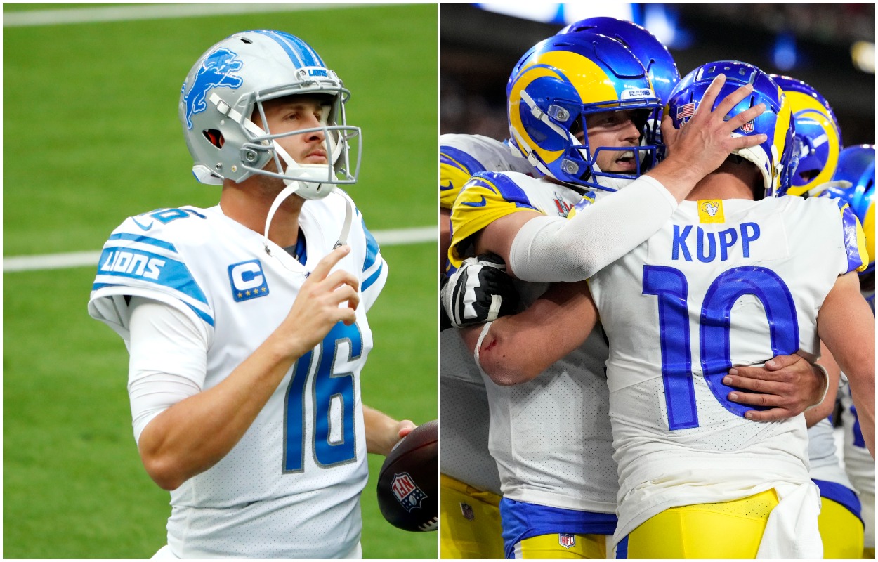 Jared Goff took the high road as the Rams played in Super Bowl 56.