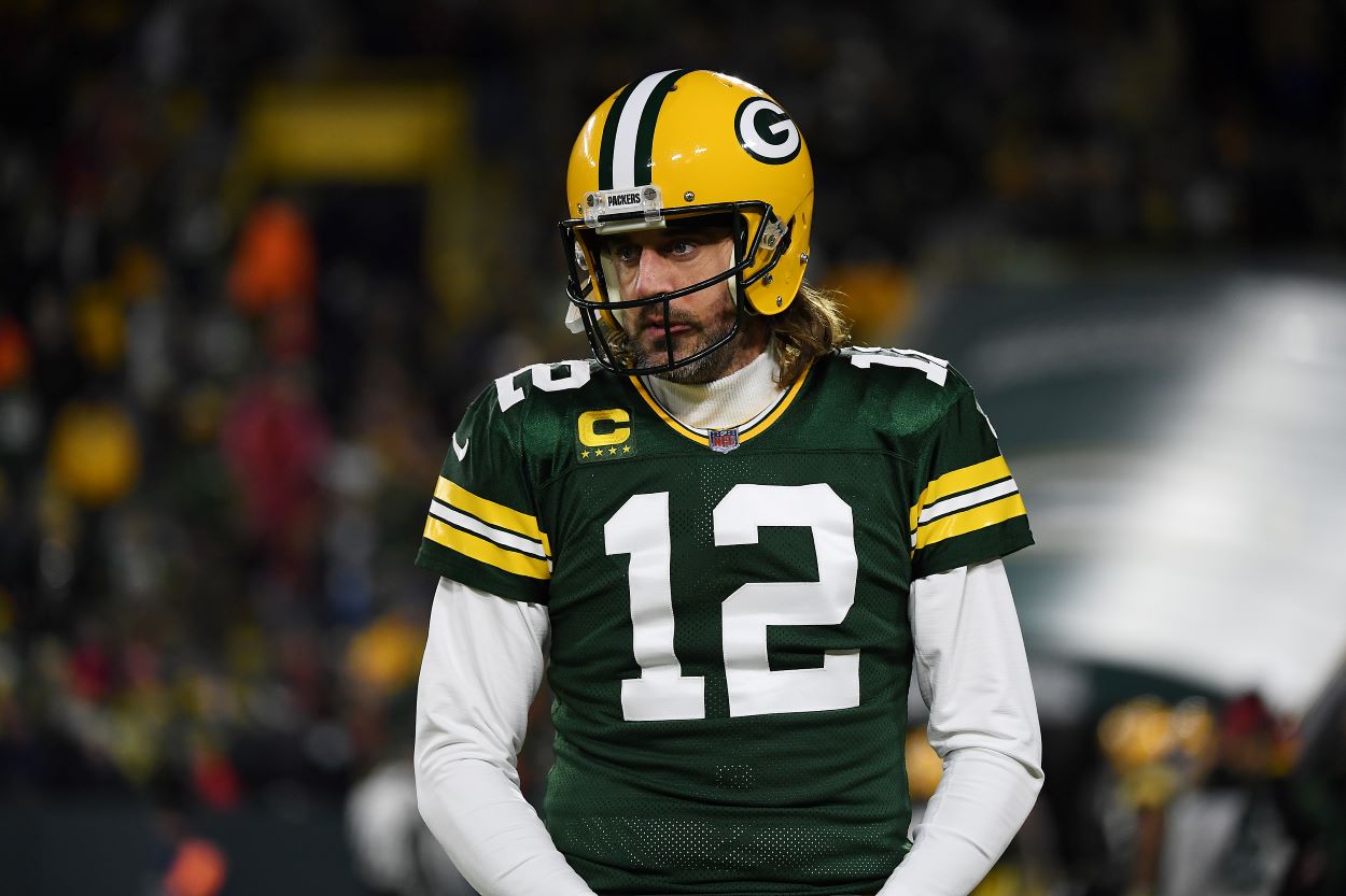 Packers quarterback Aaron Rodgers