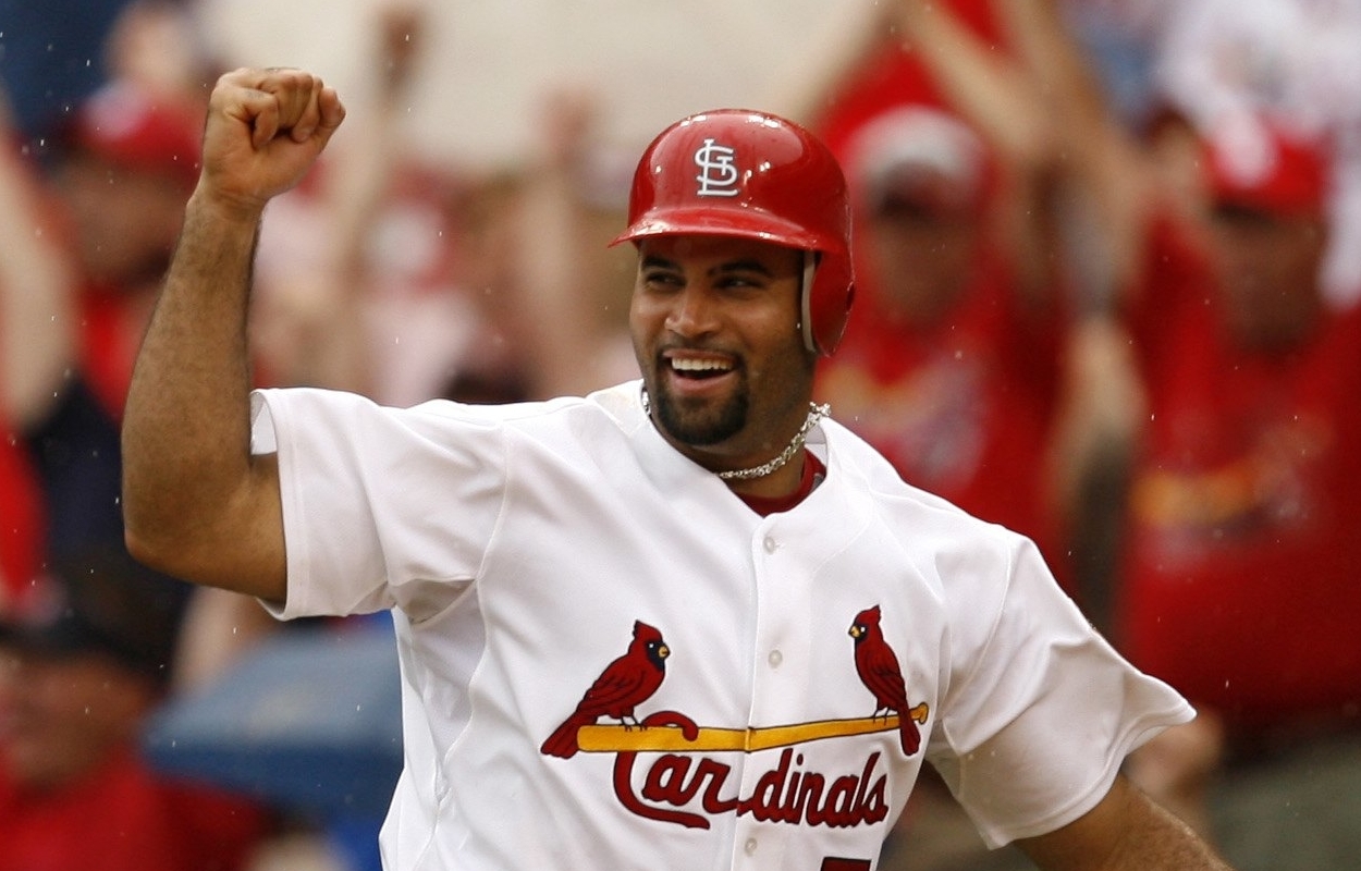 St. Louis Cardinals first baseman Albert Pujols in 2006.