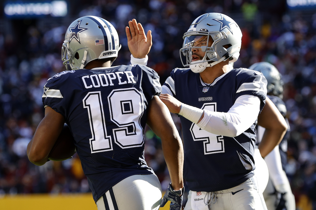 Former Cowboys WR Amari Cooper.