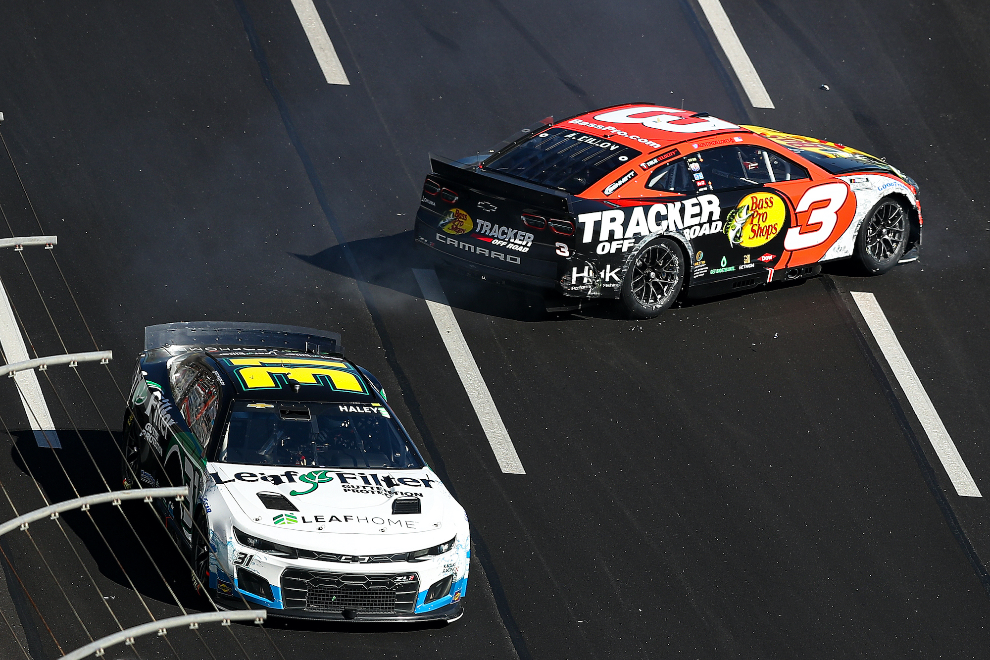 Austin Dillon Points Finger at Kyle Busch for Wrecking Him in Atlanta, and 2-Time Champ Doesn’t Accept Responsibility