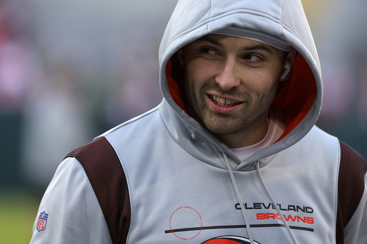 Browns QB Baker Mayfield.