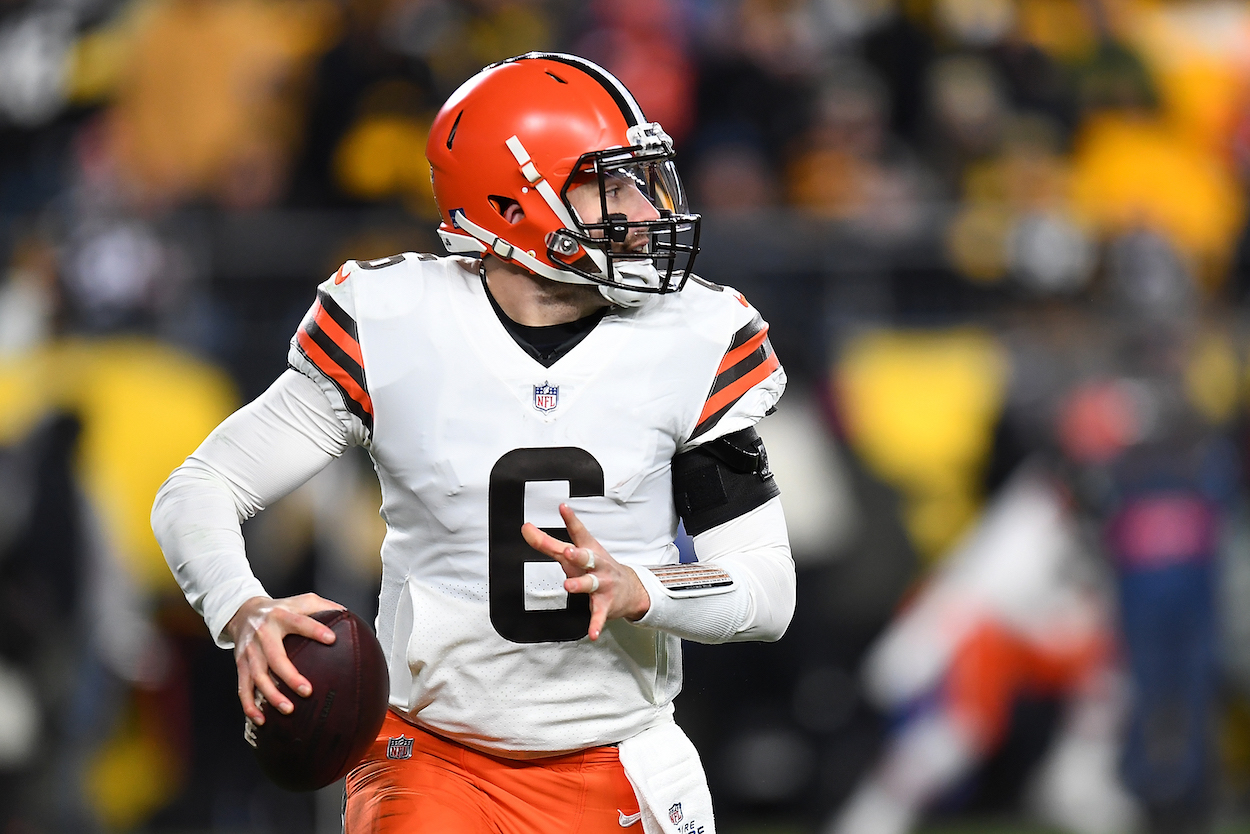 Browns QB Baker Mayfield.