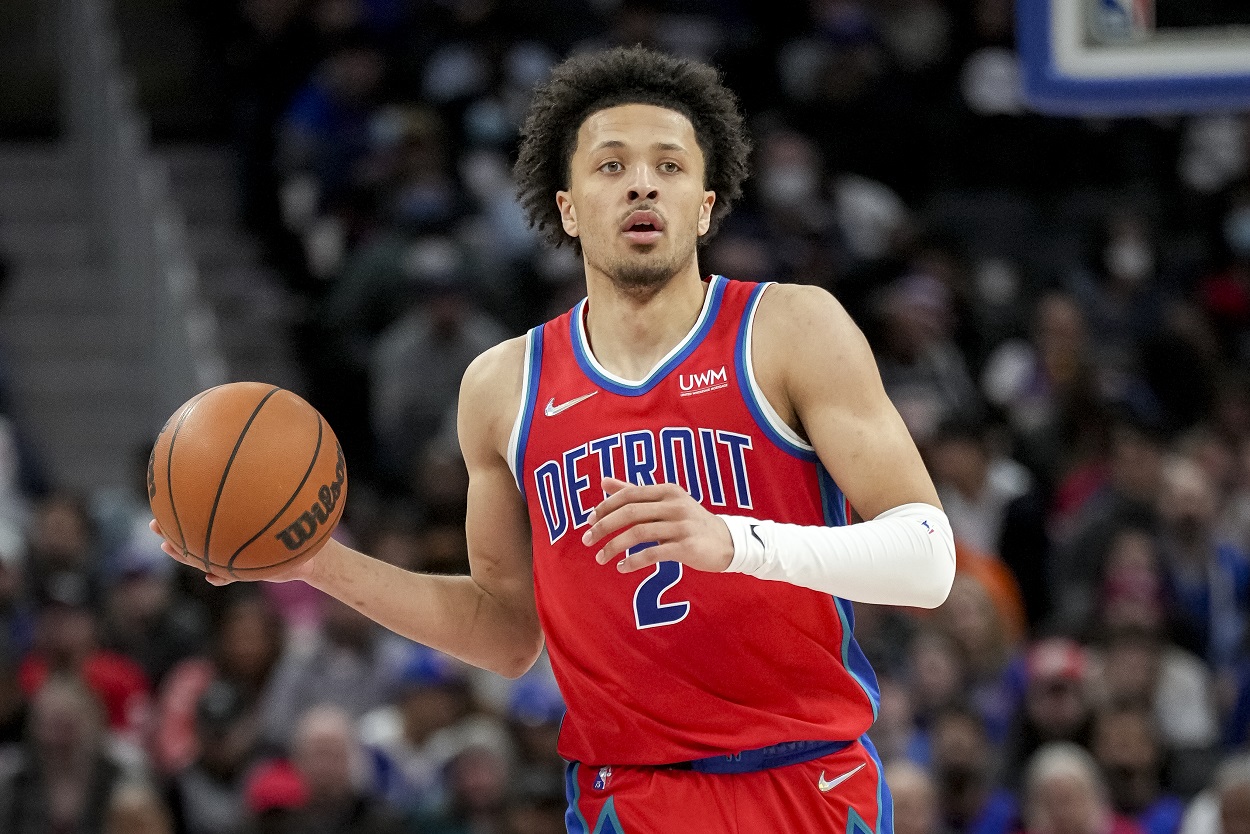Cade Cunningham Shoots His Shot at Rookie of the Year Going Toe-to-Toe With Kevin Durant