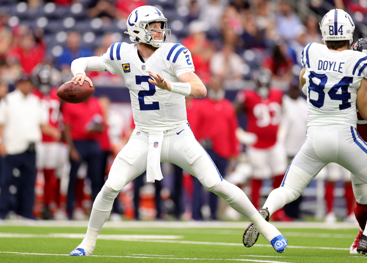Colts QB Carson Wentz.