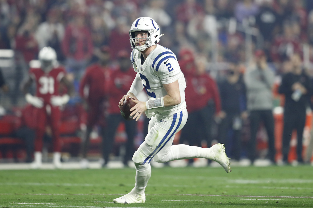 Colts QB Carson Wentz.